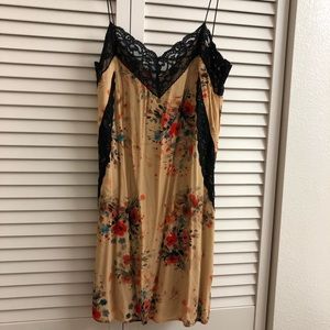 Zara Floral Lace Camisole Dress